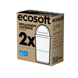 Ecosoft kasetės vandens filtravimo ąsočiui, 2 vnt. pakuotė