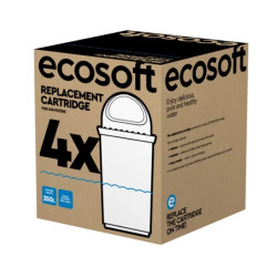 Ecosoft kasetės vandens filtravimo ąsočiui, 4 vnt. pakuotė